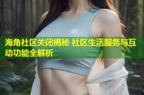 海角社区关闭揭秘 社区生活服务与互动功能全解析