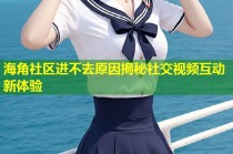 海角社区进不去原因揭秘社交视频互动新体验