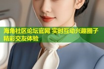海角社区论坛官网 实时互动兴趣圈子精彩交友体验