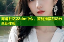 海角社区22dm中心，智能推荐互动分享新体验