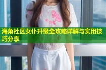 海角社区女仆升级全攻略详解与实用技巧分享