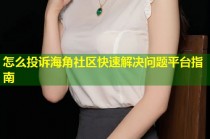 怎么投诉海角社区快速解决问题平台指南