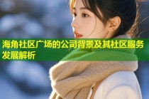海角社区广场的公司背景及其社区服务发展解析