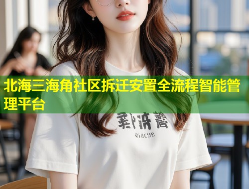 北海三海角社区拆迁安置全流程智能管理平台  第1张