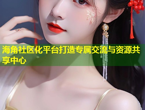 海角社区化平台打造专属交流与资源共享中心  第2张