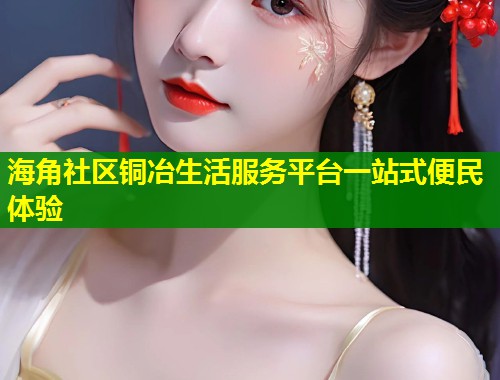 海角社区铜冶生活服务平台一站式便民体验  第2张