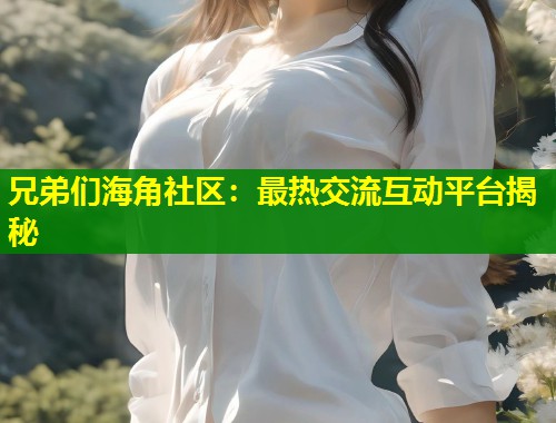 兄弟们海角社区：最热交流互动平台揭秘  第1张