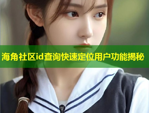 海角社区id查询快速定位用户功能揭秘  第1张