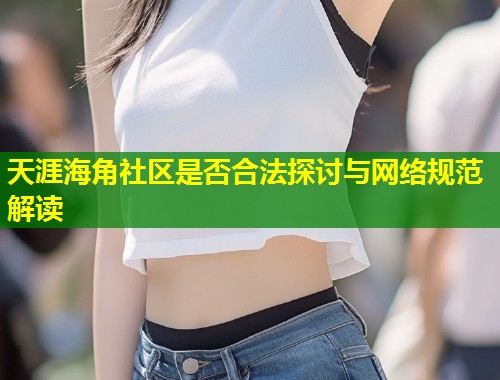 天涯海角社区是否合法探讨与网络规范解读  第1张