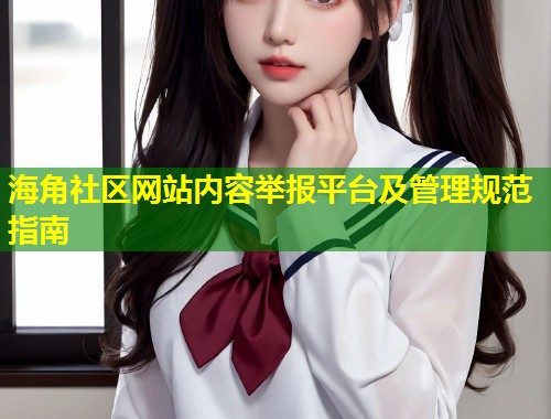 海角社区网站内容举报平台及管理规范指南  第2张